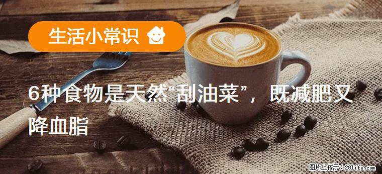 【生活小常识】6种食物是天然“刮油菜”，既减肥又降血脂 - 衡阳生活资讯 - 衡阳28生活网 hy.28life.com